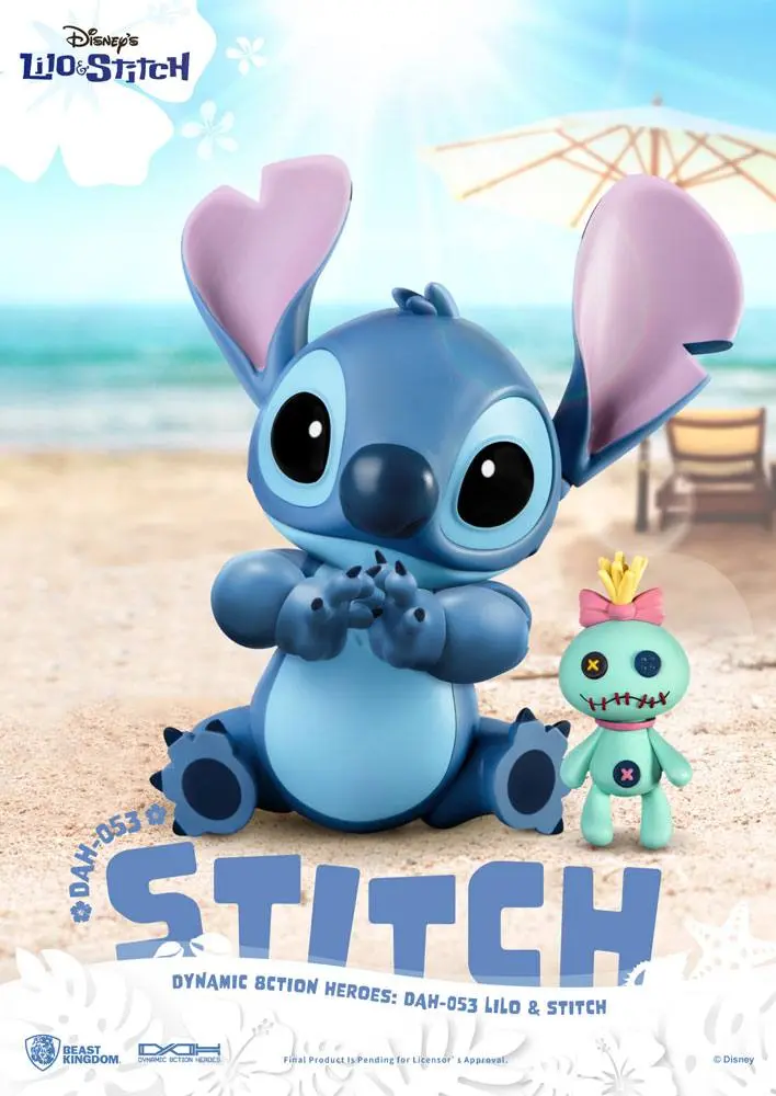 Lilo & Stitch Dynamic 8ction Heroes Figurka Akcji 1/9 Stitch 18 cm zdjęcie produktu