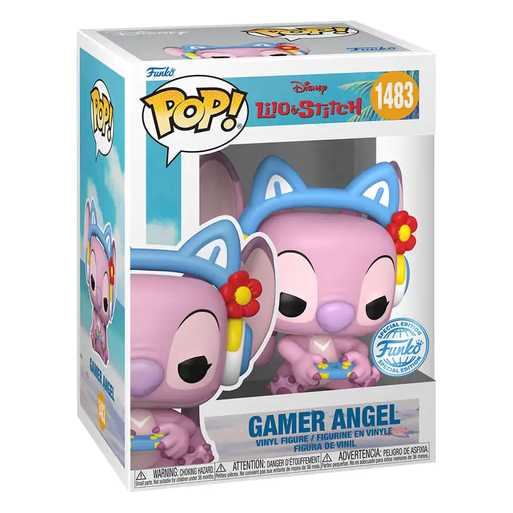 Lilo & Stitch Funko POP! Disney Vinyl Figure Gamer Angel Exclusive figurka winylowa 9 cm zdjęcie produktu