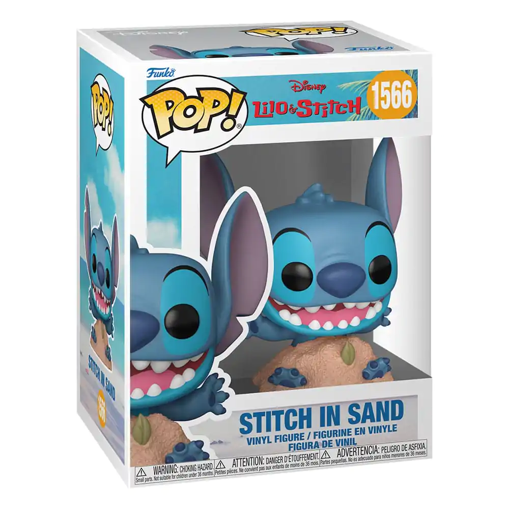 Lilo & Stitch Funko POP! Figurka Vinyl Stitch w piasku 9 cm zdjęcie produktu