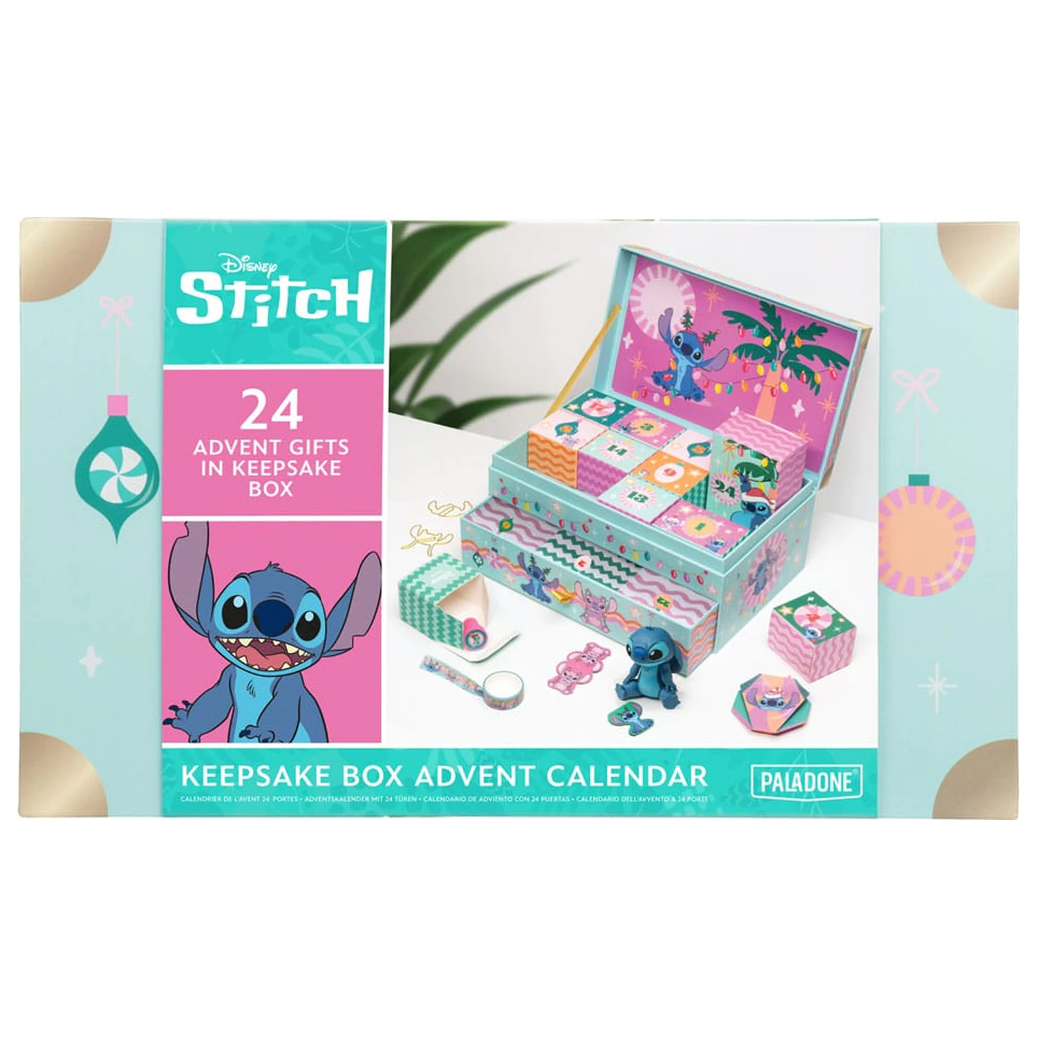 Lilo & Stitch Kalendarz Adwentowy Pamiątkowe Pudełko Stitch & Angel zdjęcie produktu