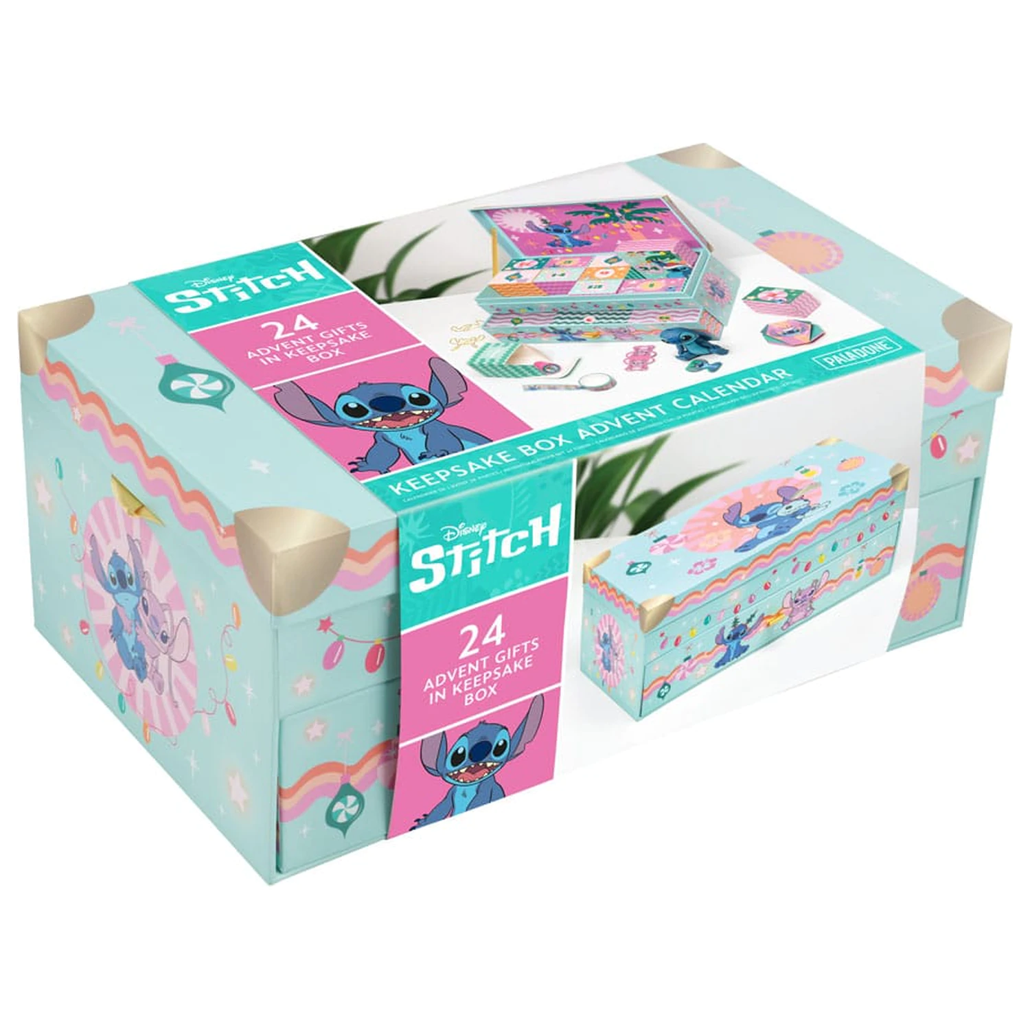 Lilo & Stitch Kalendarz Adwentowy Pamiątkowe Pudełko Stitch & Angel zdjęcie produktu