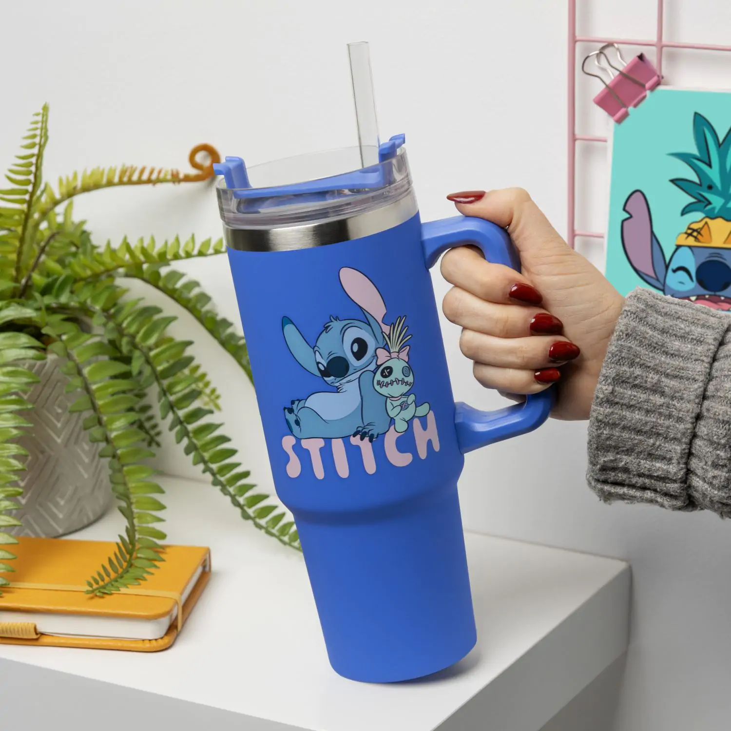 Lilo & Stitch Multiway Kubek Podróżny Stitch Blue zdjęcie produktu