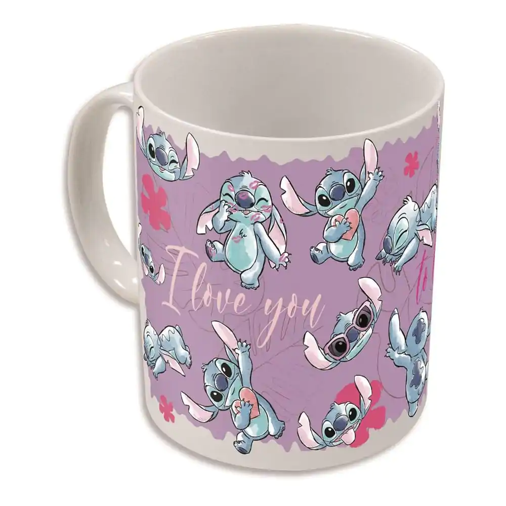 Lilo & Stitch Kubek Termiczny zmieniający kolor Stitch & Angel 325 ml zdjęcie produktu
