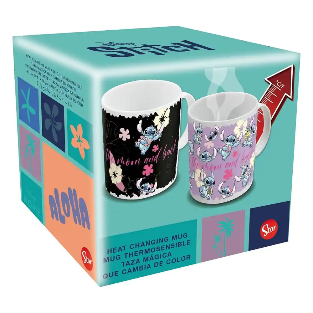 Lilo & Stitch Kubek Termiczny zmieniający kolor Stitch & Angel 325 ml zdjęcie produktu
