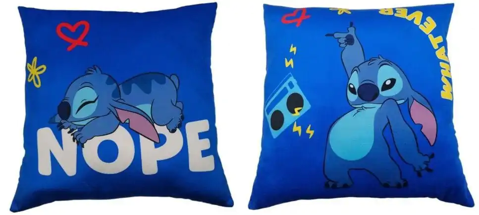 Poduszka Lilo & Stitch Stitch Nope 40 cm zdjęcie produktu