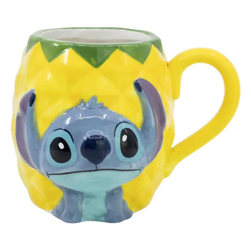 Lilo & Stitch 3D Kubek Stitch Pineapple 414 ml zdjęcie produktu