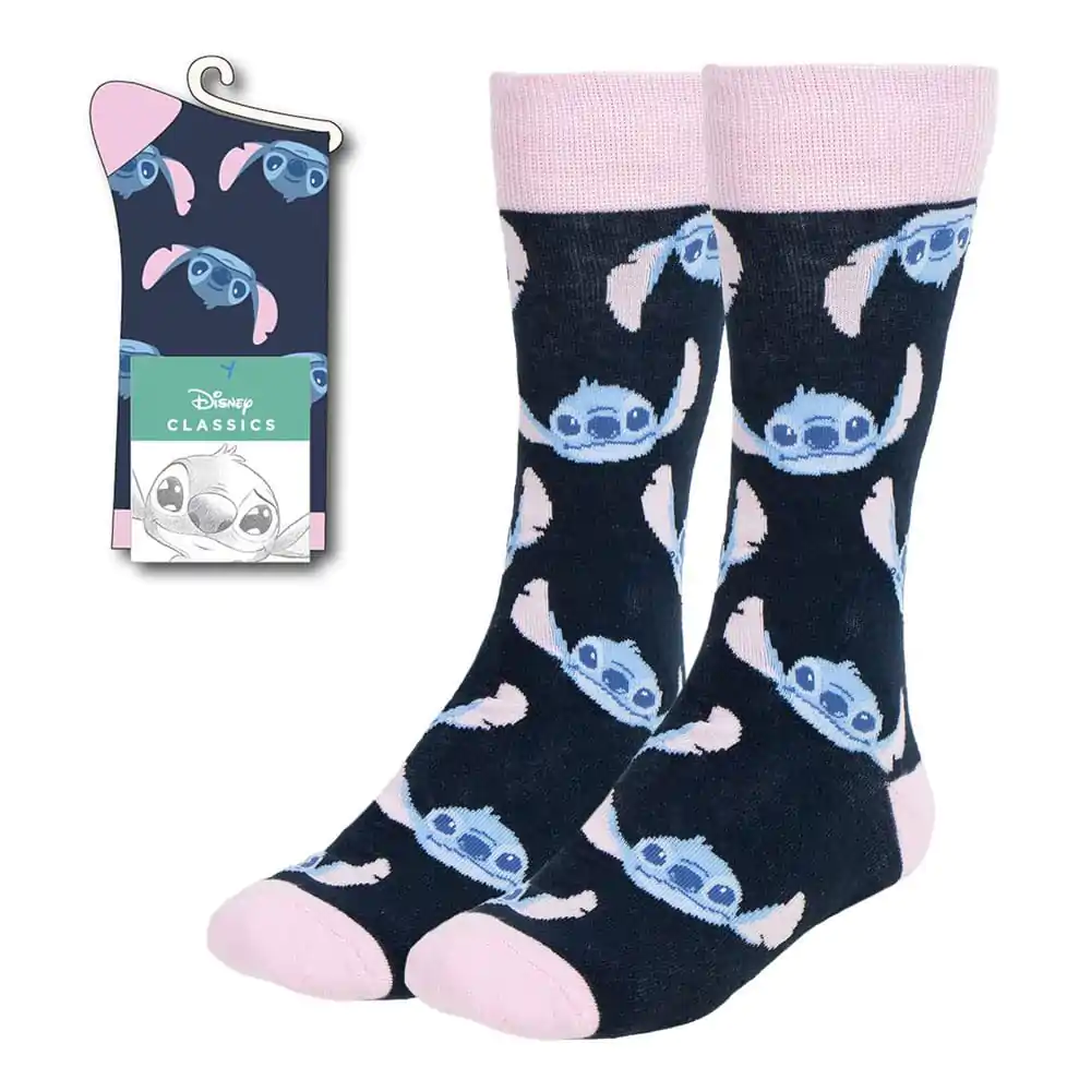 Skarpetki Lilo & Stitch Twarz Stitcha Rosa 36-43 zdjęcie produktu