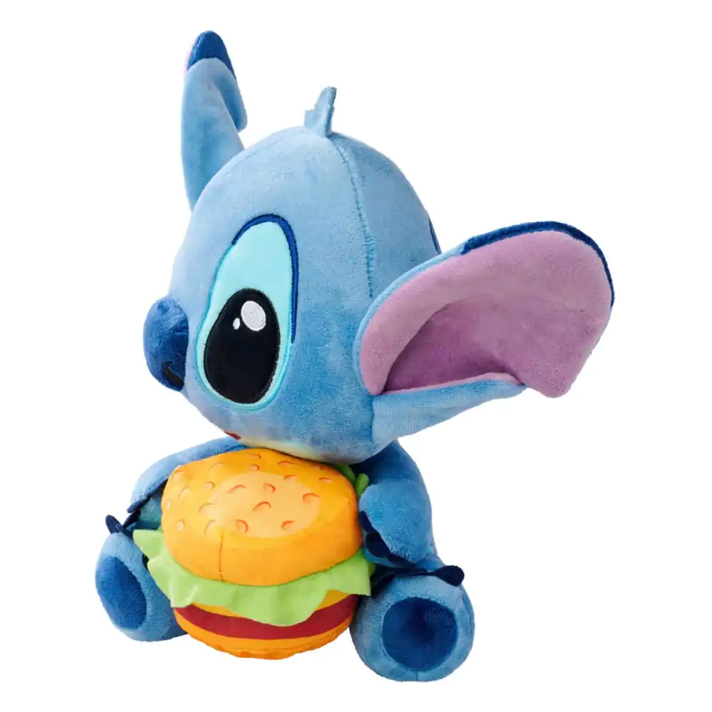 Lilo & Stitch Pluszowa Figurka Stitch z Burgerem 25 cm zdjęcie produktu