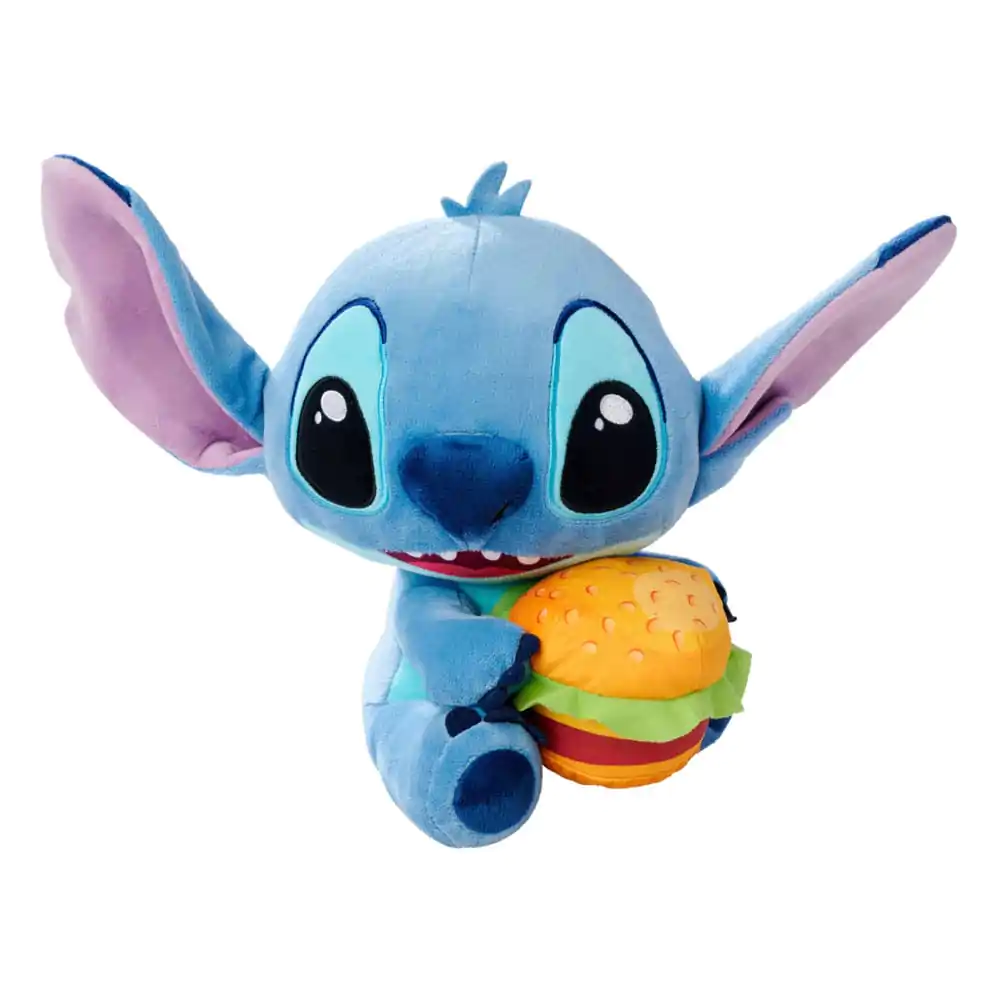 Lilo & Stitch Pluszowa Figurka Stitch z Burgerem 25 cm zdjęcie produktu