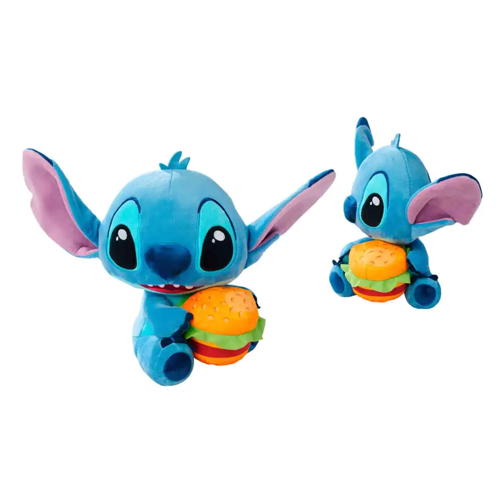 Lilo & Stitch Pluszowa Figurka Stitch z Burgerem 25 cm zdjęcie produktu