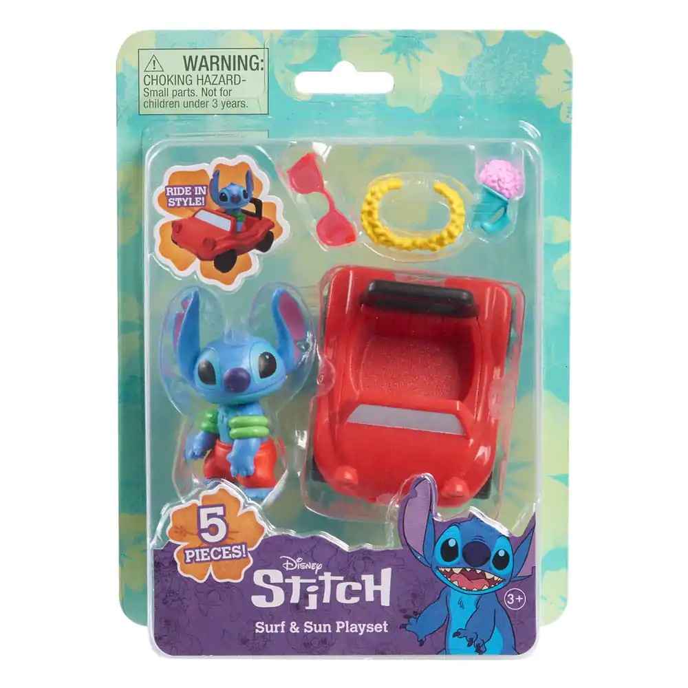 Lilo & Stitch Mini Figure Playset Surf & Sun Stitch 7 cm zdjęcie produktu