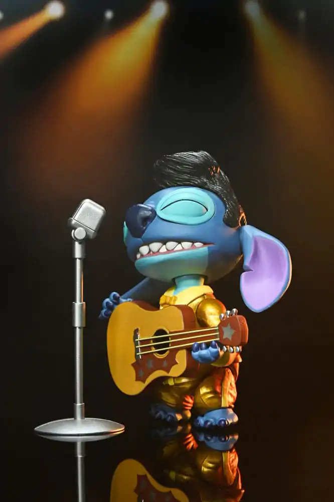 Lilo & Stitch Figurka Akcji Ultimate Gold Suit Elvis Stitch 7 cm zdjęcie produktu