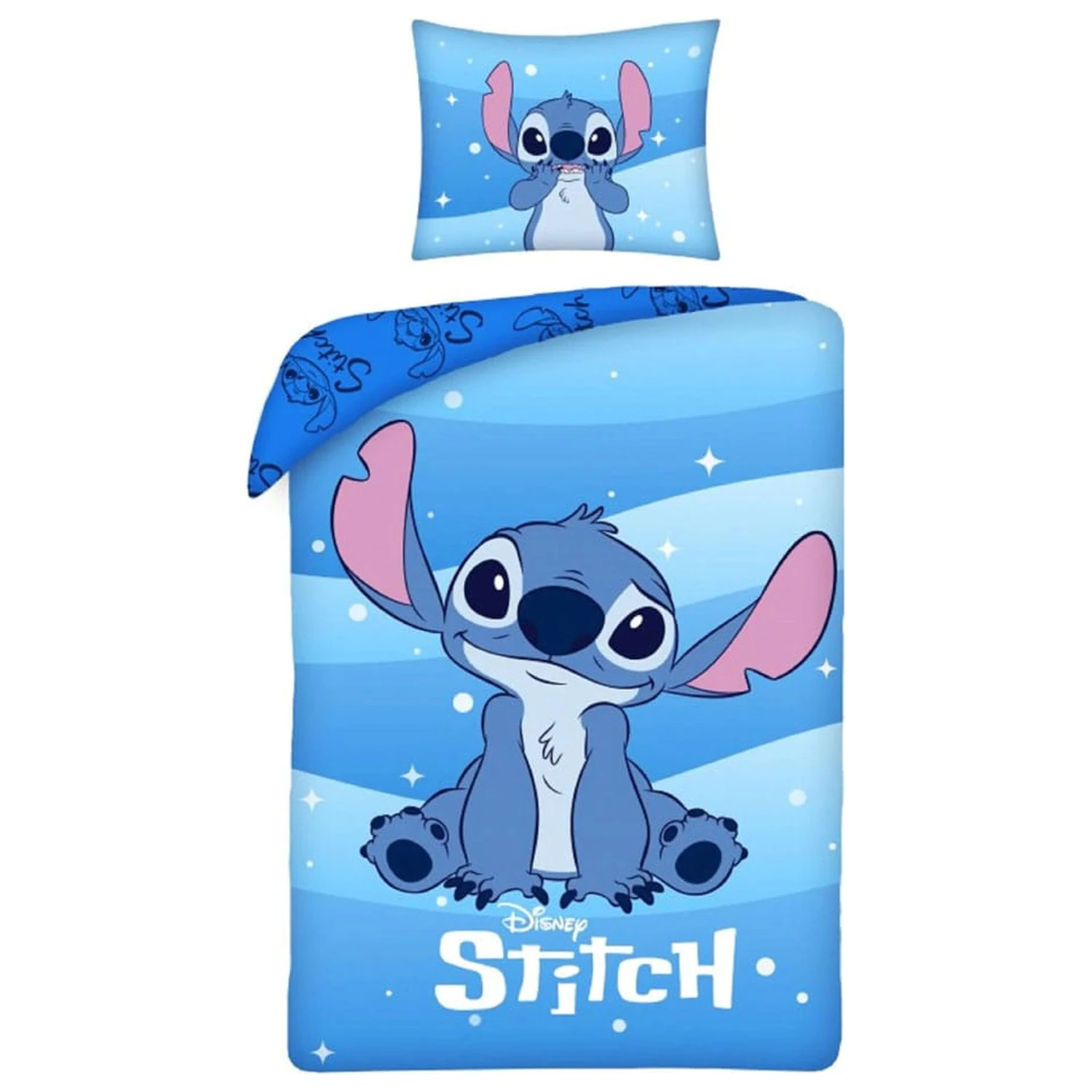 Lilo & Stitch zestaw poszewek na kołdrę Stitch Sparkling 140 x 200 cm / 70 x 90 cm zdjęcie produktu
