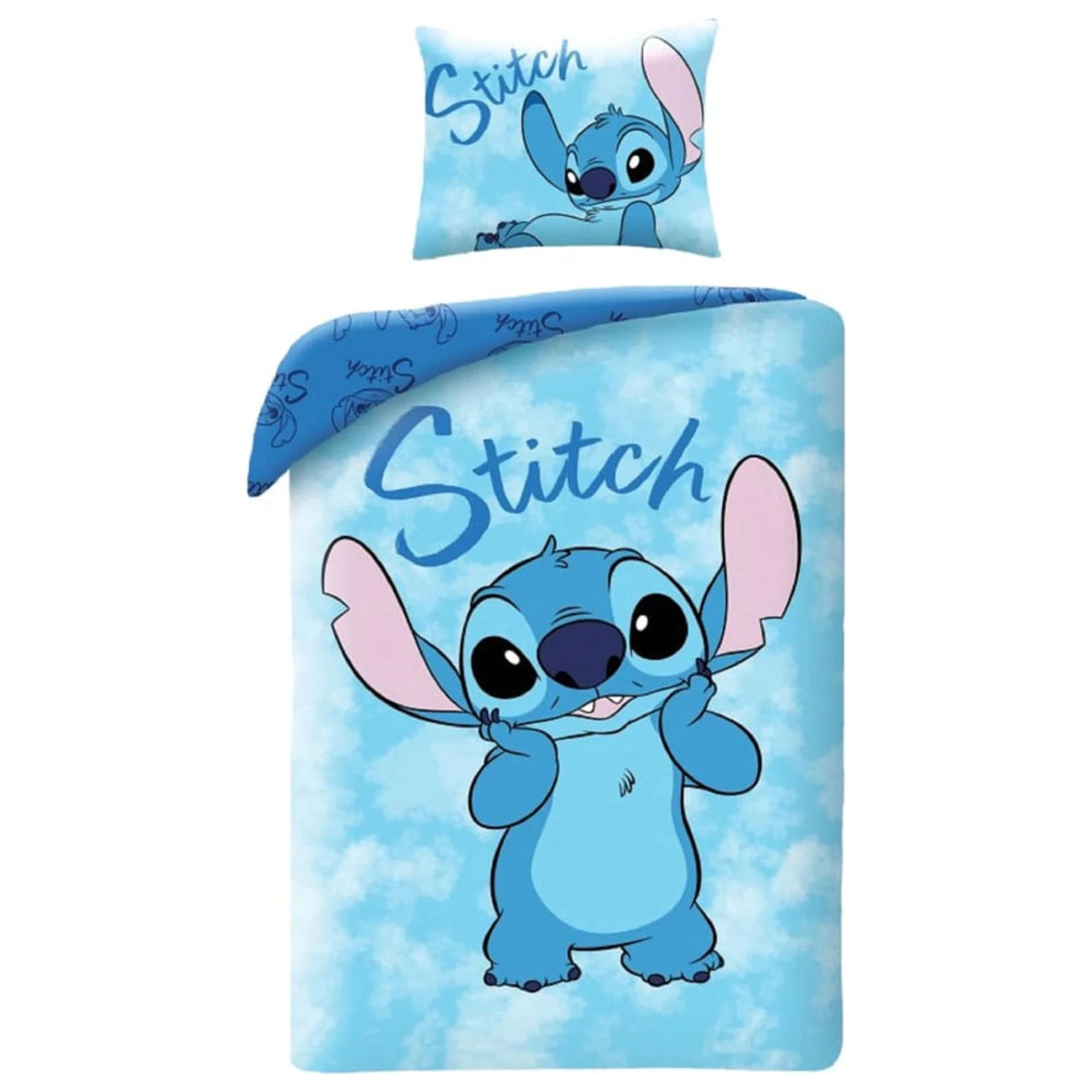 Lilo & Stitch Zestaw Pościeli Stitch Surprised 140 x 200 cm / 70 x 90 cm zdjęcie produktu