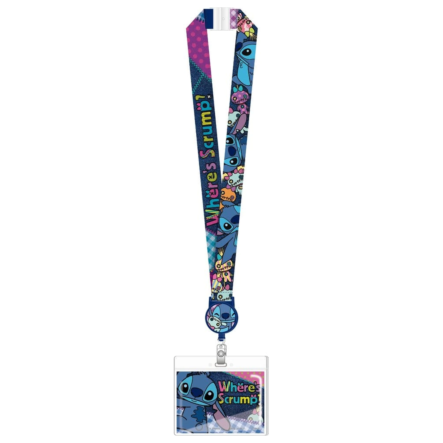 Lilo & Stitch Deluxe Smycz z Etui na Kartę Stitch Where's Scrump? zdjęcie produktu