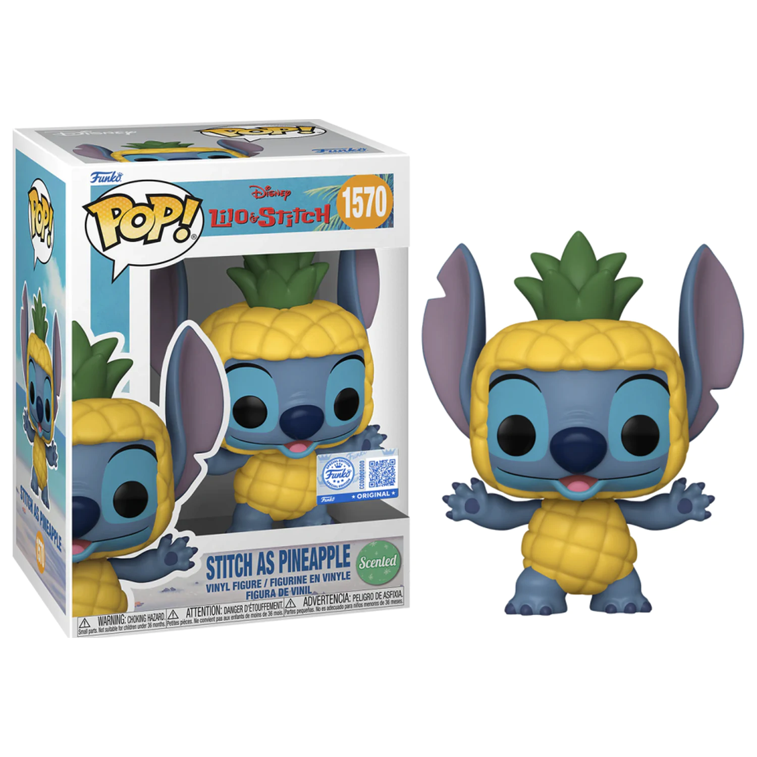 Lilo & Stitch Funko POP Disney Stitch jako Ananas (SC) zdjęcie produktu