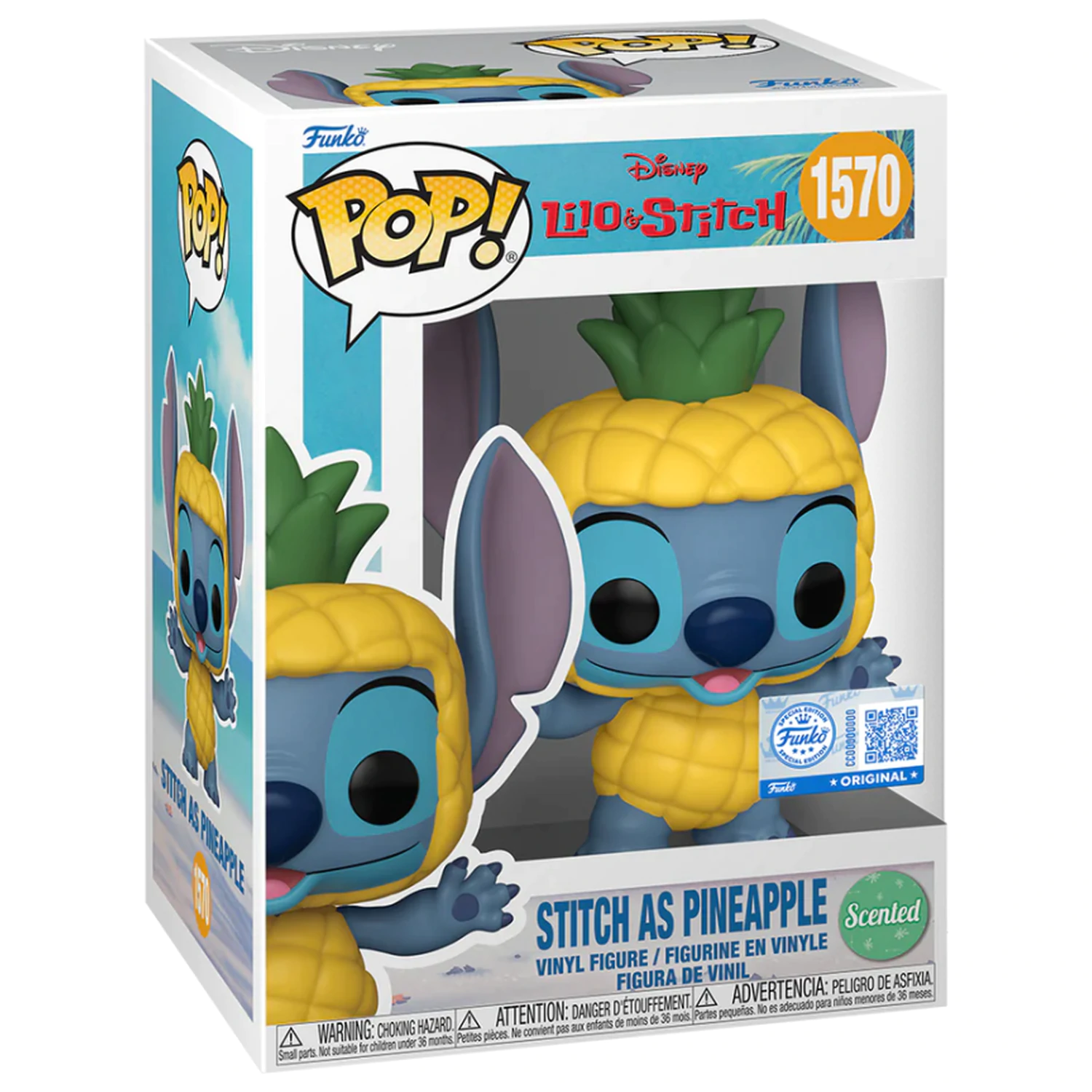 Lilo & Stitch Funko POP Disney Stitch jako Ananas (SC) zdjęcie produktu