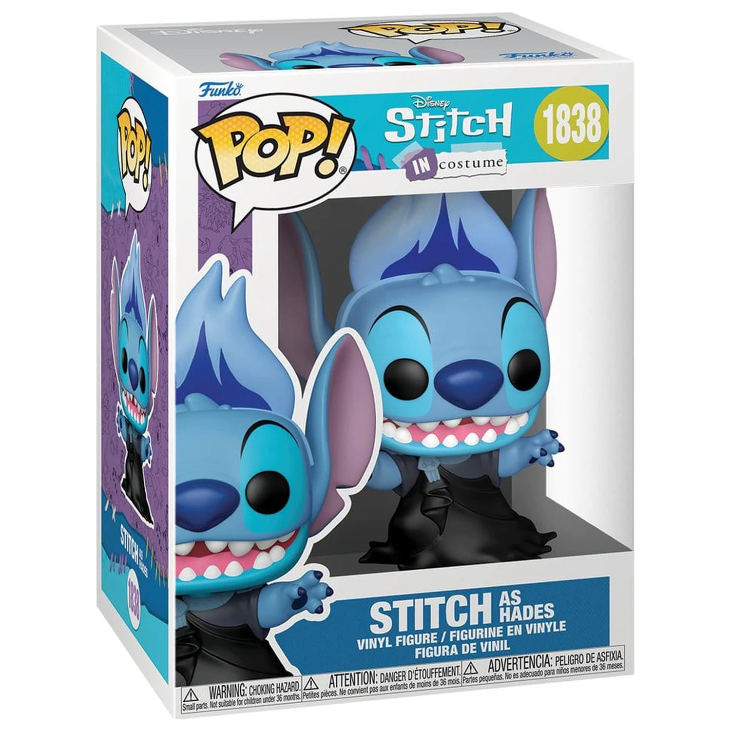 Lilo & Stitch Funko POP! Disney Figurka winylowa Stitch as Hades 9 cm zdjęcie produktu