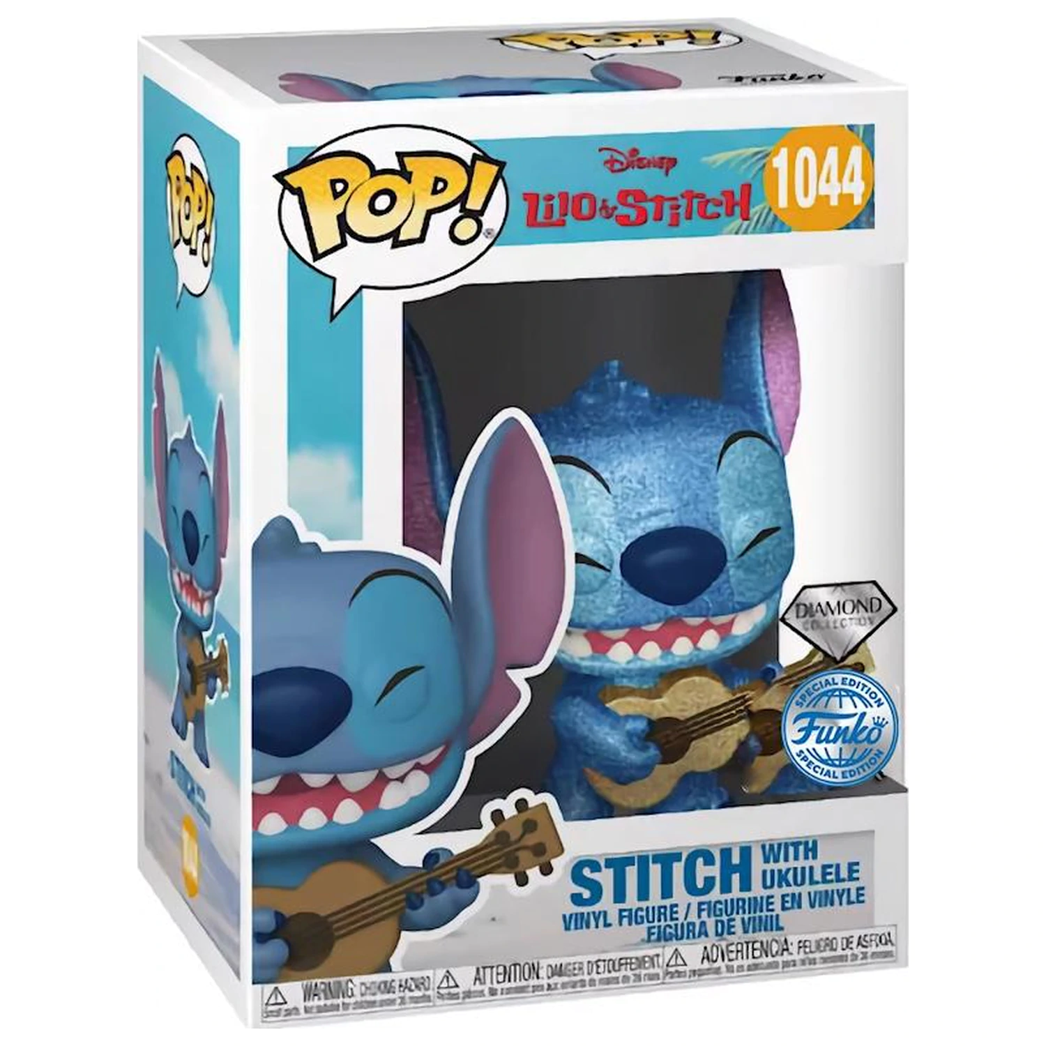 Lilo & Stitch Funko Pop Stitch z Ukulele (Diamond) zdjęcie produktu