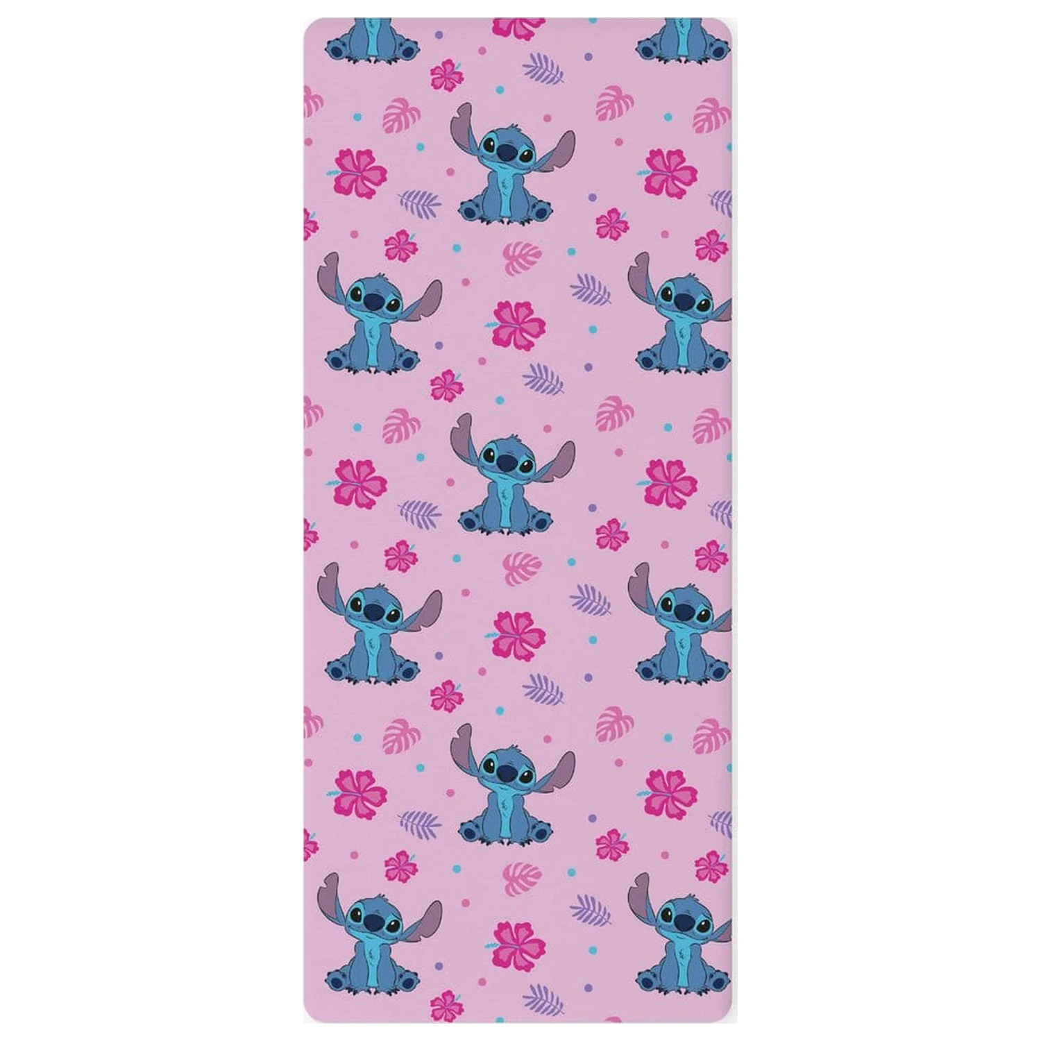 Lilo & Stitch Prześcieradło z Gumką Lilo Pink 90 x 200 x 25 cm zdjęcie produktu
