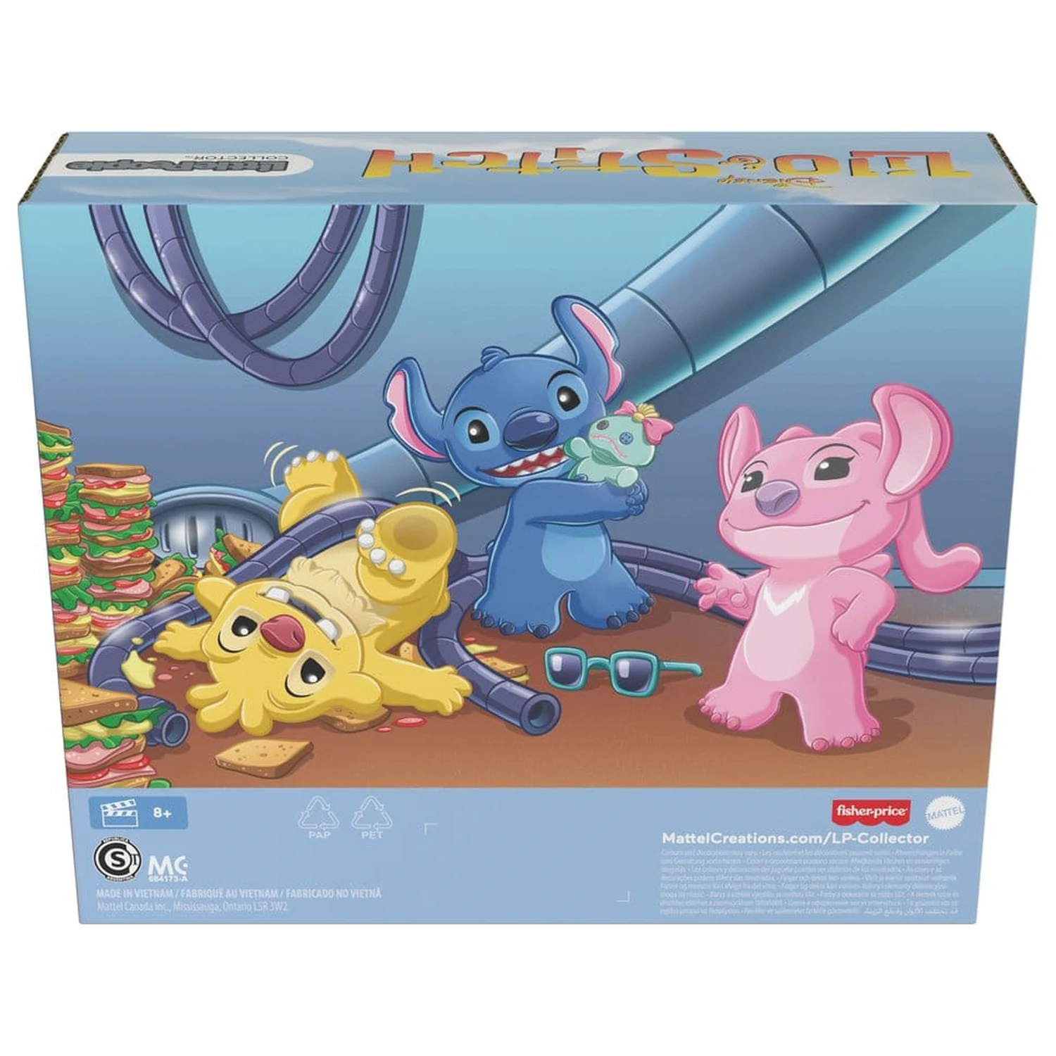 Lilo & Stitch Little People Collector Zestaw 3 mini figurek Stitch & The Cousins 7 cm zdjęcie produktu