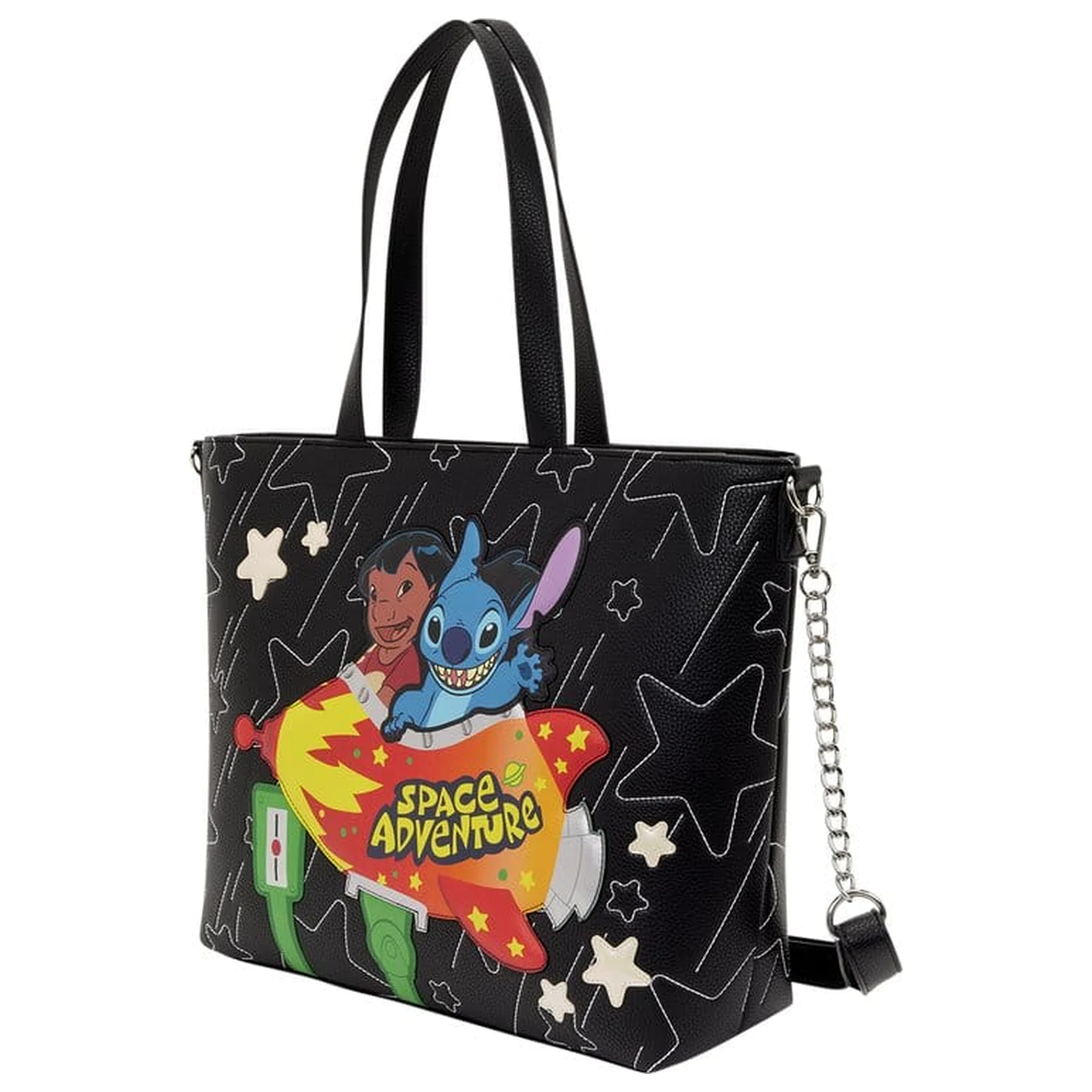 Lilo & Stitch by Loungefly Canvas Tote Bag Space Adventure zdjęcie produktu