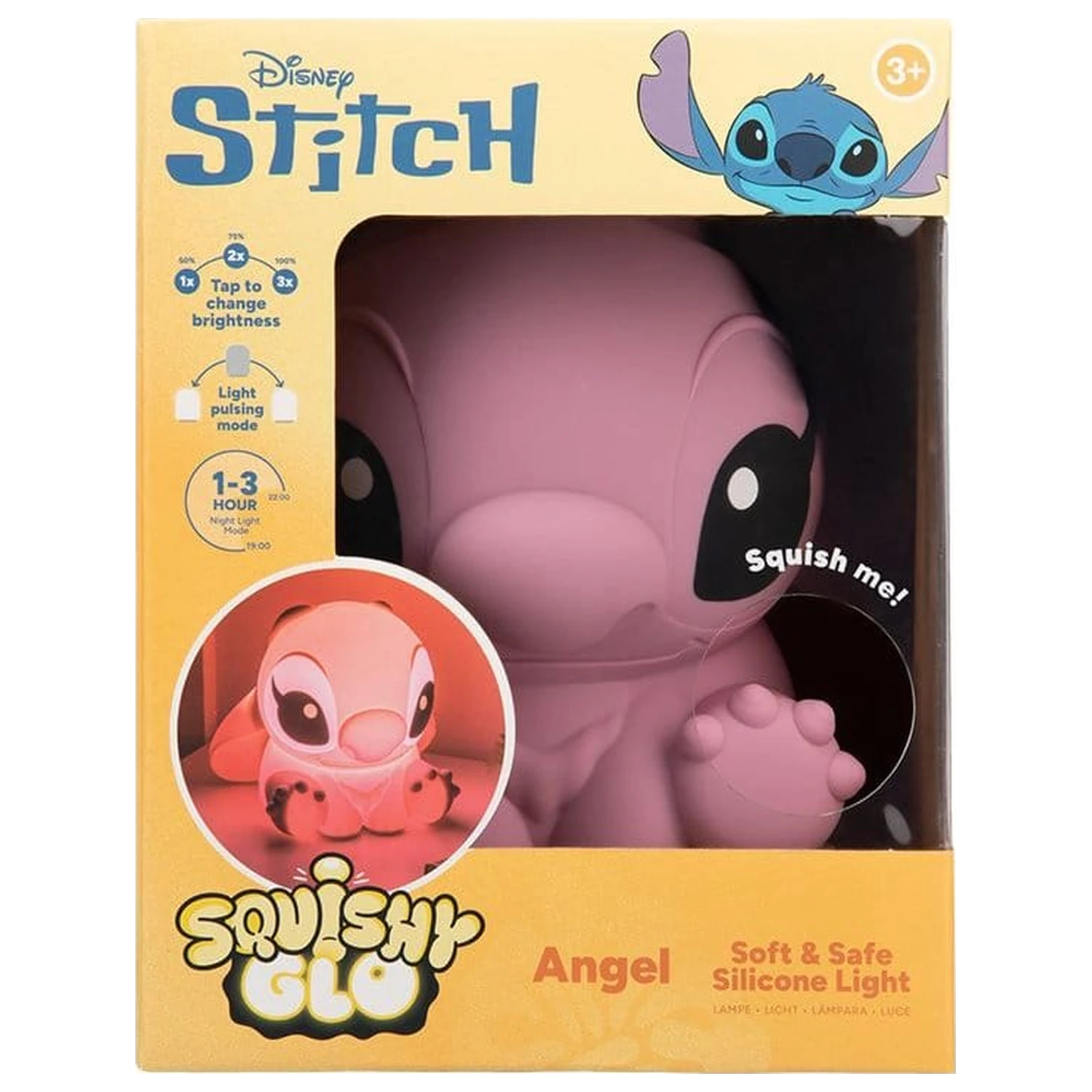 Lilo & Stitch SquishyGlo Silicon Light Angel Akumulatorowy zdjęcie produktu
