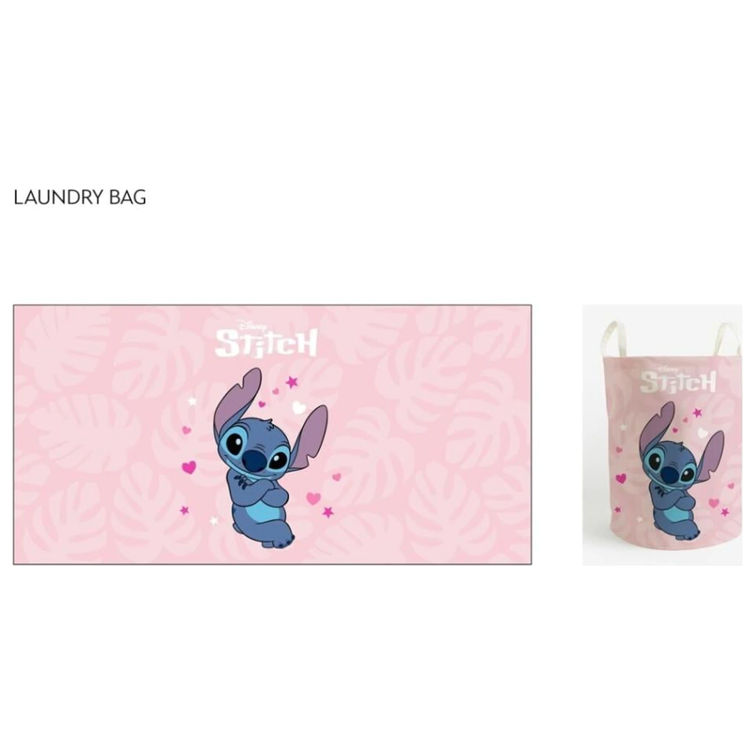 Lilo & Stitch Stitch "Heart" Worek na pranie 50x32cm zdjęcie produktu