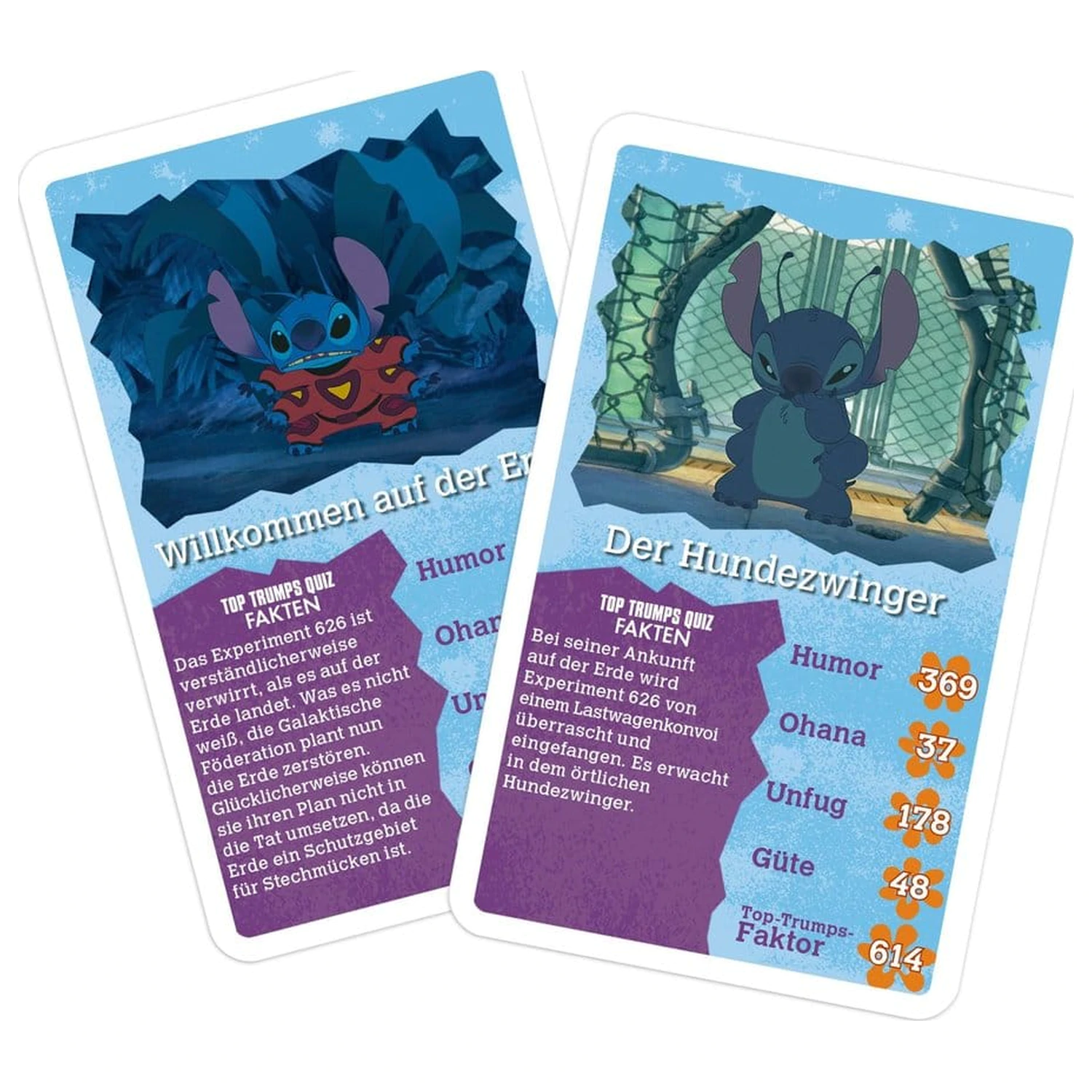 Lilo & Stitch Gra karciana Top Trumps *Wersja niemiecka* zdjęcie produktu