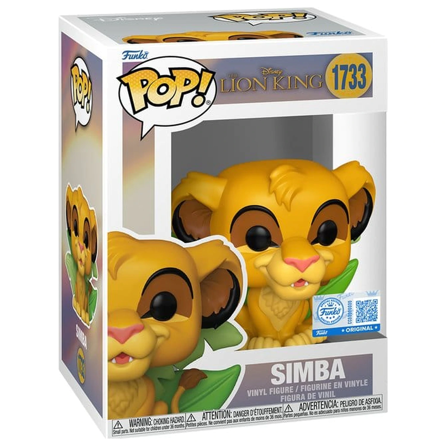 Lion King Funko POP! Disney Vinyl Figure Simba 9 cm zdjęcie produktu