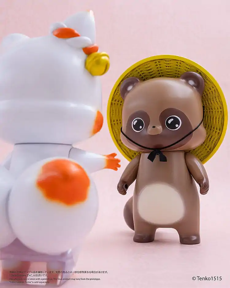 Figurka winylowa Little Fox with Two Tails Chibi Creature Ponkichi 15 cm zdjęcie produktu