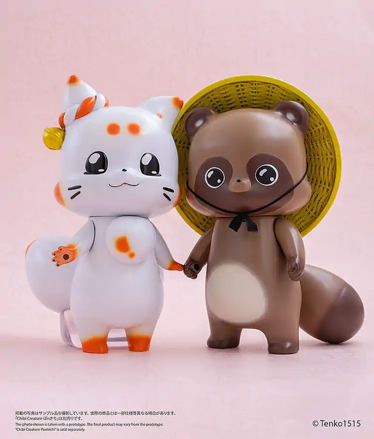 Figurka winylowa Mały Lis z Dwoma Ogonami Chibi Creature Tenko 15 cm zdjęcie produktu