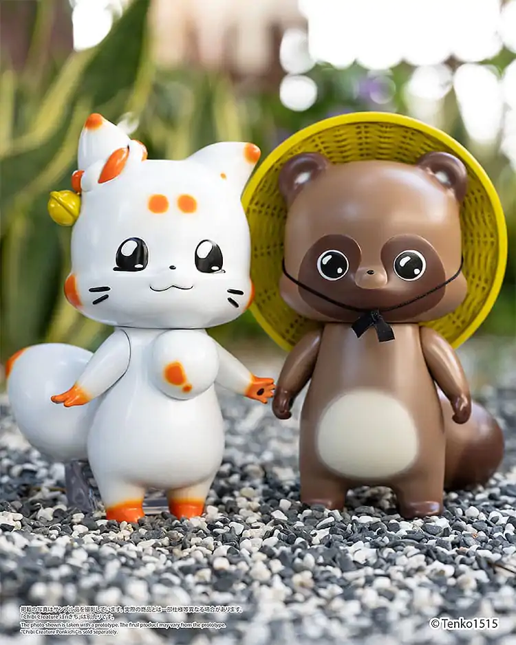 Figurka winylowa Mały Lis z Dwoma Ogonami Chibi Creature Tenko 15 cm zdjęcie produktu