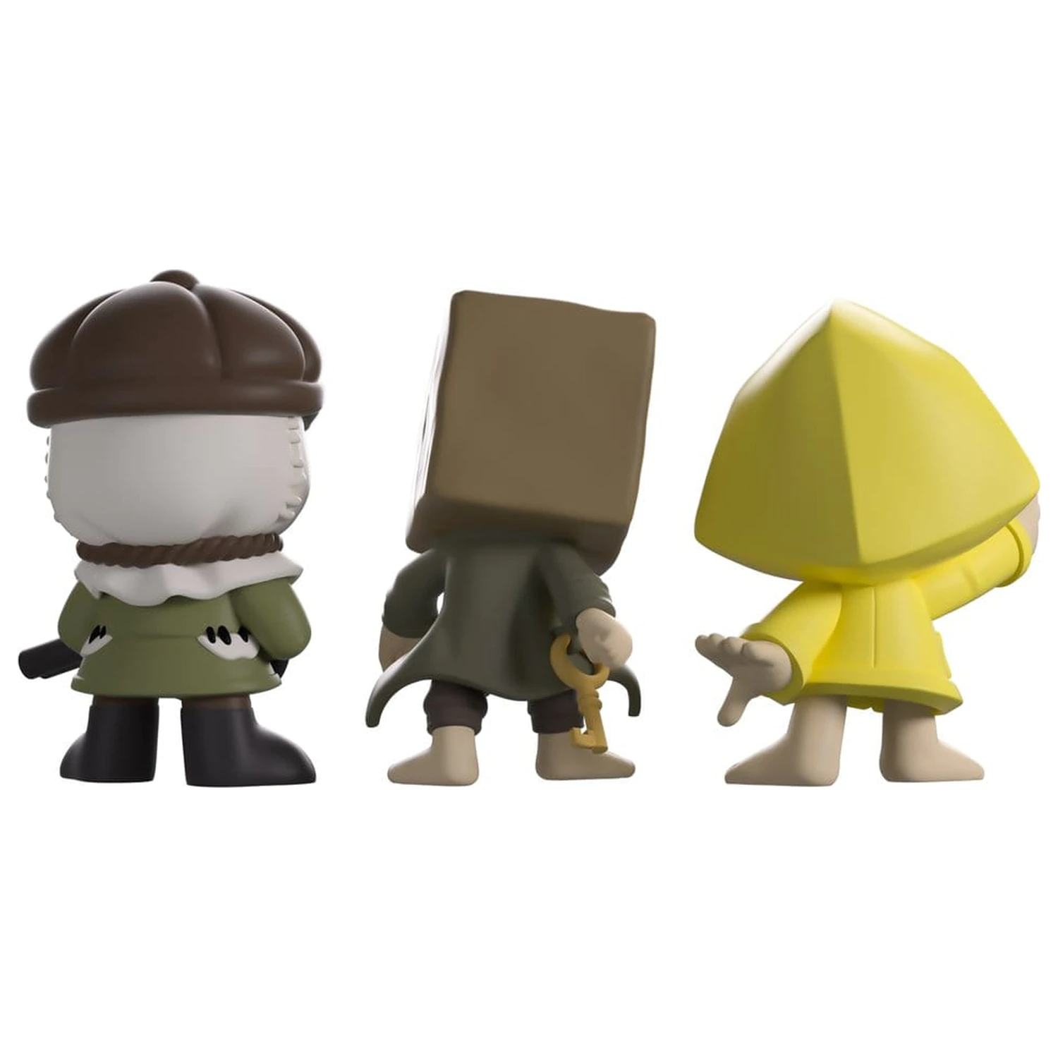 Little Nightmares II Minitooz 3-pak figurek Mono, Six & Hunter 7 cm zdjęcie produktu