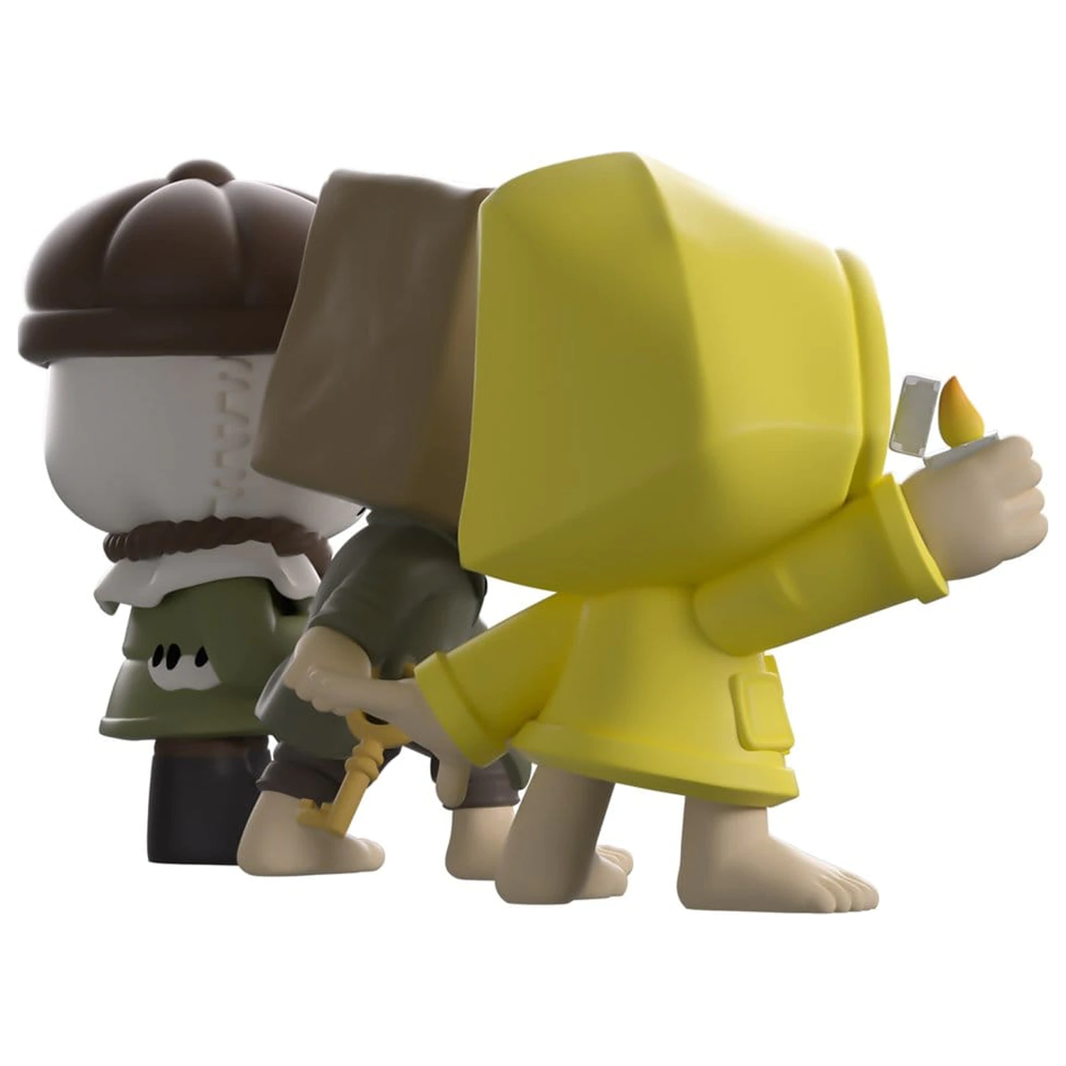 Little Nightmares II Minitooz 3-pak figurek Mono, Six & Hunter 7 cm zdjęcie produktu
