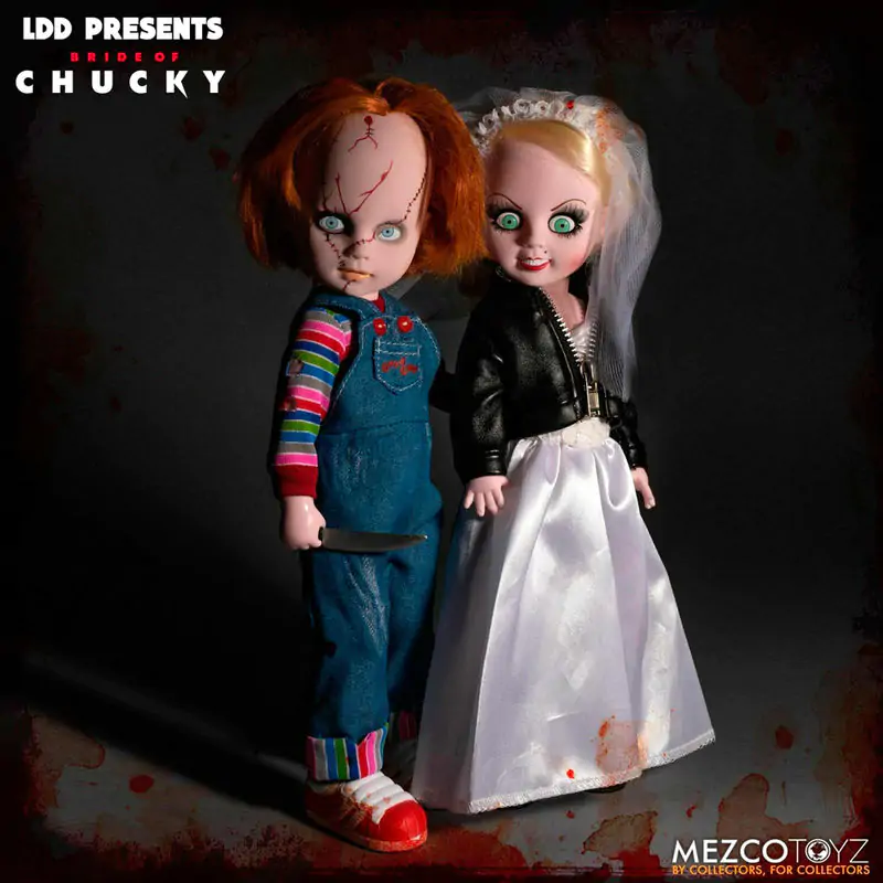 Living Dead Dolls Chucky i Tifanny pack 2 figurki 25 cm zdjęcie produktu