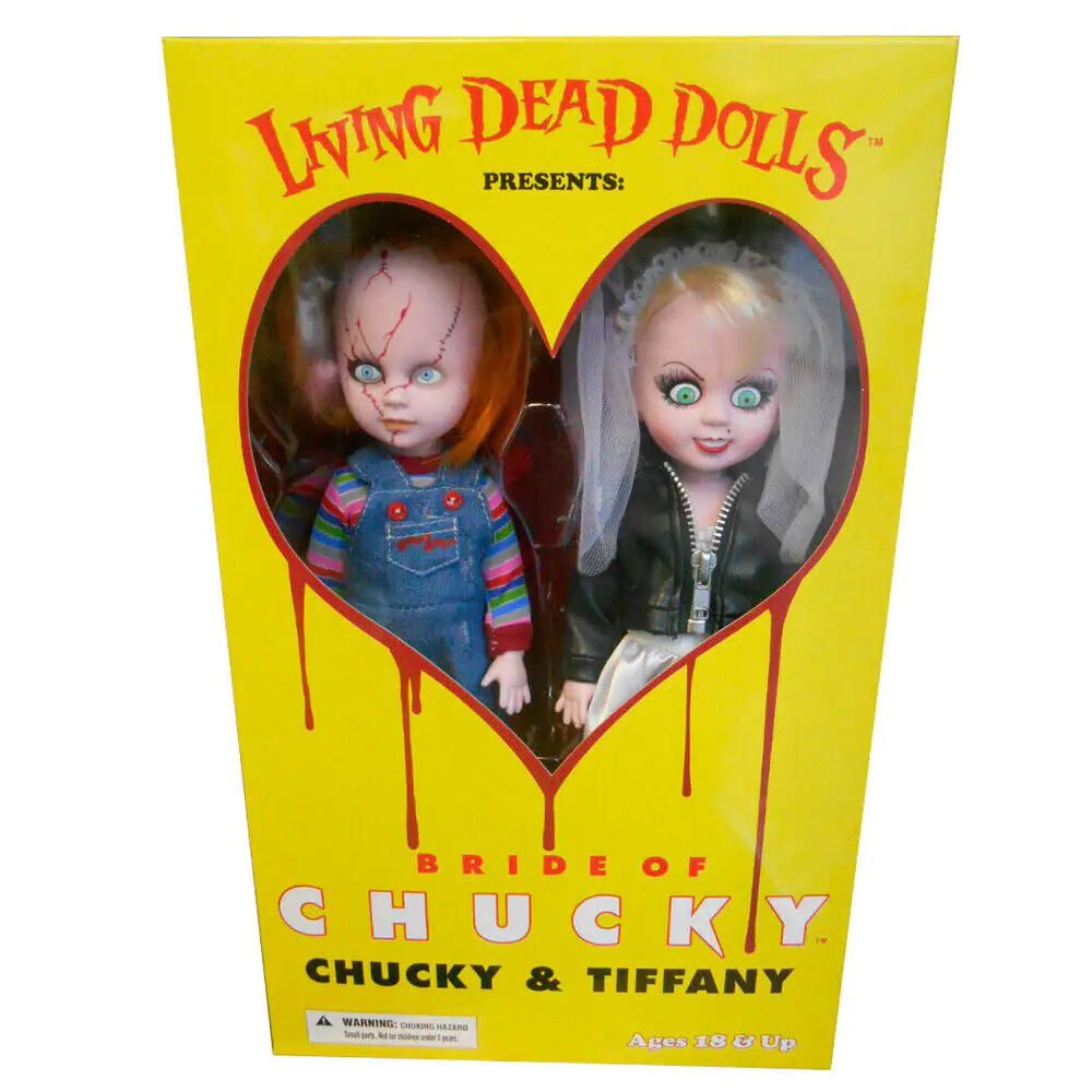 Living Dead Dolls Chucky i Tifanny pack 2 figurki 25 cm zdjęcie produktu