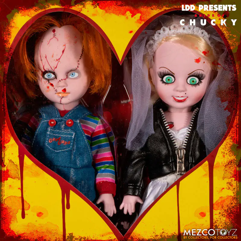 Living Dead Dolls Chucky i Tifanny pack 2 figurki 25 cm zdjęcie produktu