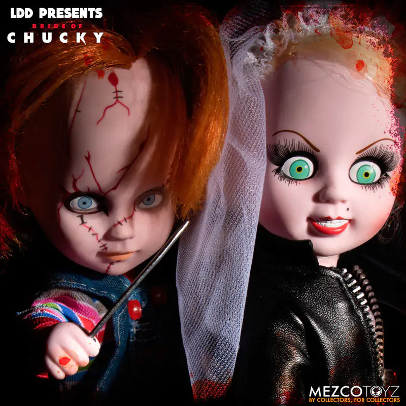 Living Dead Dolls Chucky i Tifanny pack 2 figurki 25 cm zdjęcie produktu