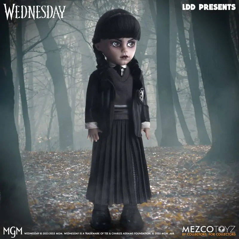 Living Dolls Wednesday Uniform lalka 25,5 cm zdjęcie produktu