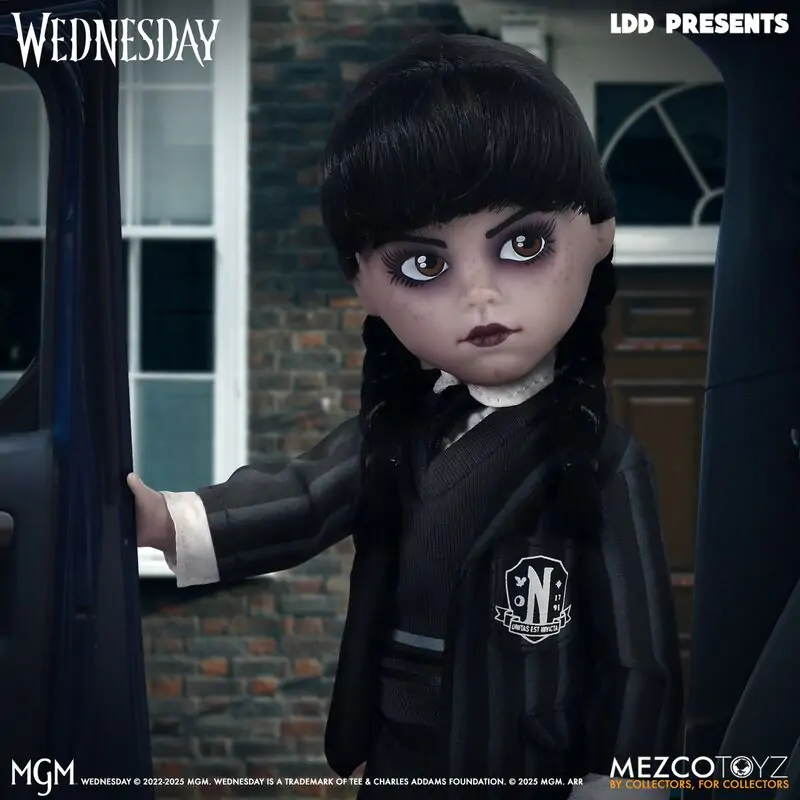 Living Dolls Wednesday Uniform lalka 25,5 cm zdjęcie produktu