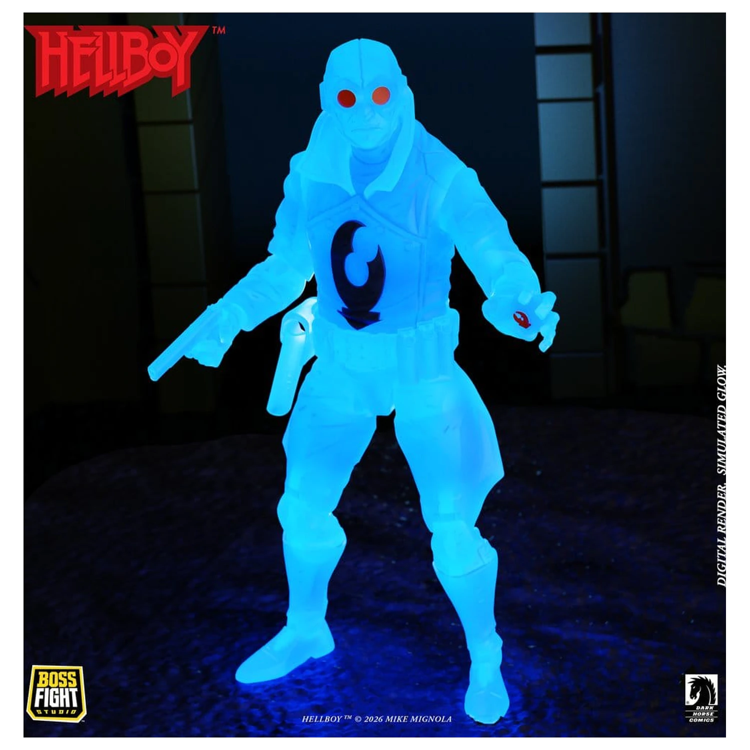 Lobster Johnson 1/12 figurka The Ghost of Lobster Johnson (Edycja limitowana) 17 cm zdjęcie produktu