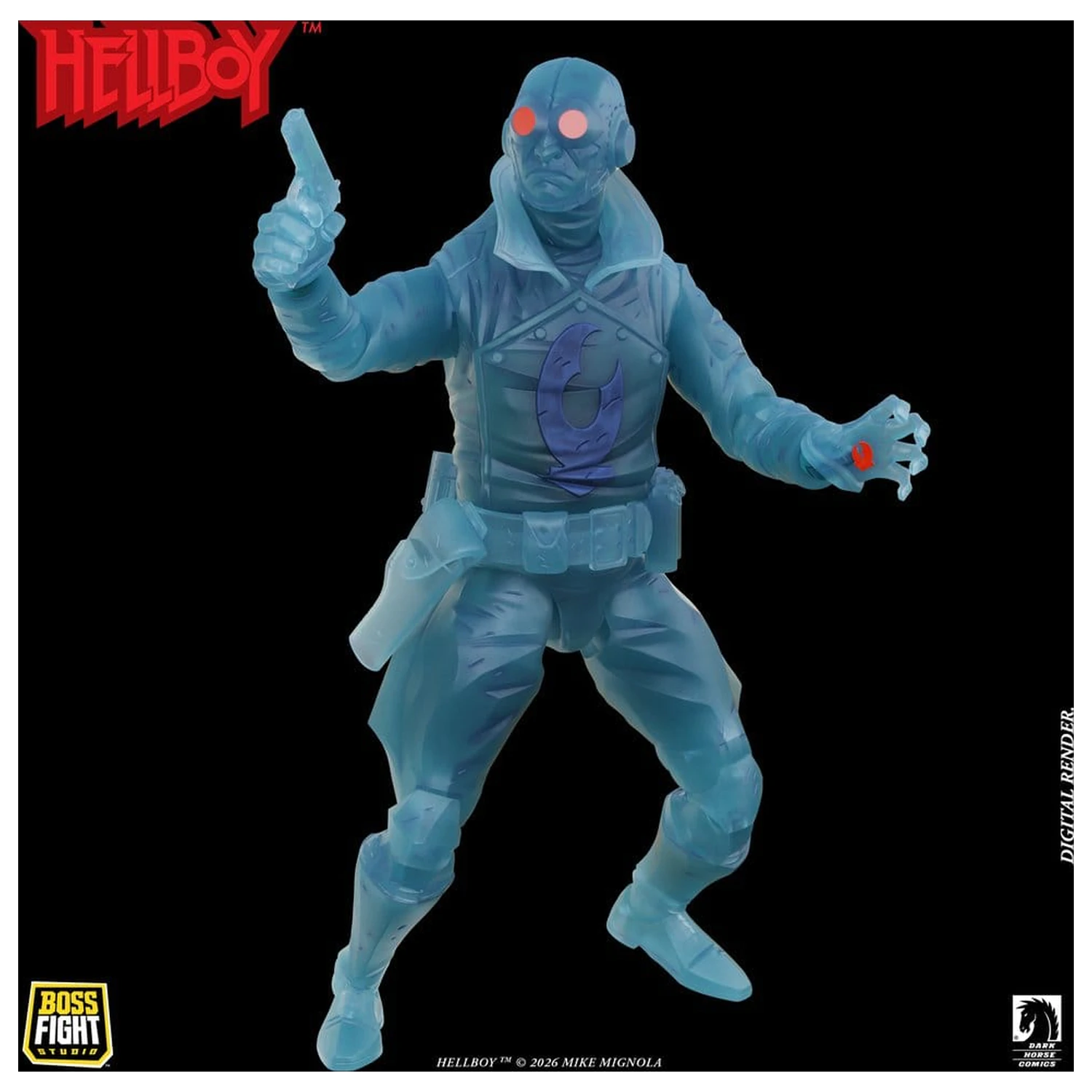 Lobster Johnson 1/12 figurka The Ghost of Lobster Johnson (Edycja limitowana) 17 cm zdjęcie produktu