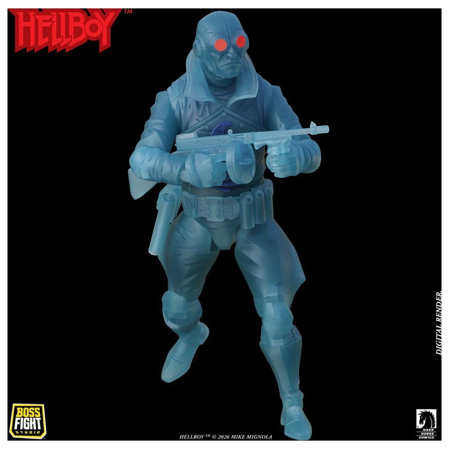 Lobster Johnson 1/12 figurka The Ghost of Lobster Johnson (Edycja limitowana) 17 cm zdjęcie produktu