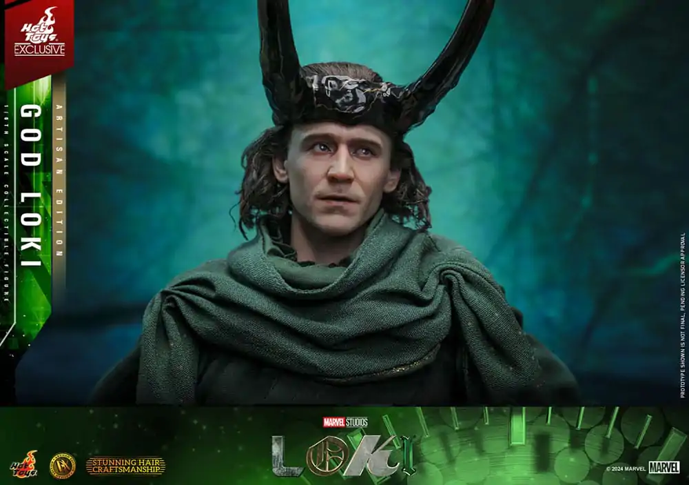 Loki DX Figurka akcji 1/6 God Loki Artisan Edition Hot Toys Exclusive 31 cm zdjęcie produktu