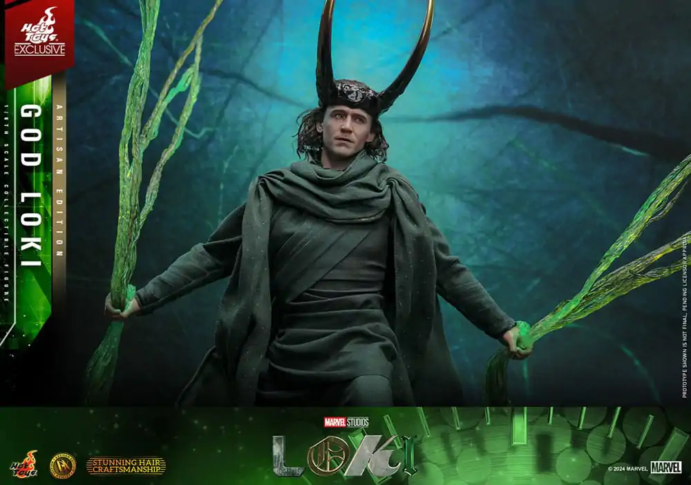Loki DX Figurka akcji 1/6 God Loki Artisan Edition Hot Toys Exclusive 31 cm zdjęcie produktu