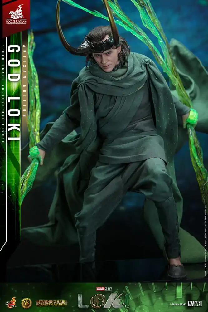 Loki DX Figurka akcji 1/6 God Loki Artisan Edition Hot Toys Exclusive 31 cm zdjęcie produktu