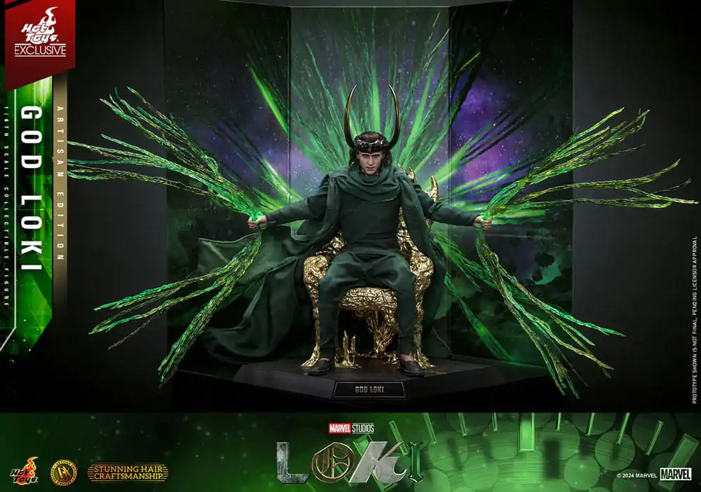 Loki DX Figurka akcji 1/6 God Loki Artisan Edition Hot Toys Exclusive 31 cm zdjęcie produktu