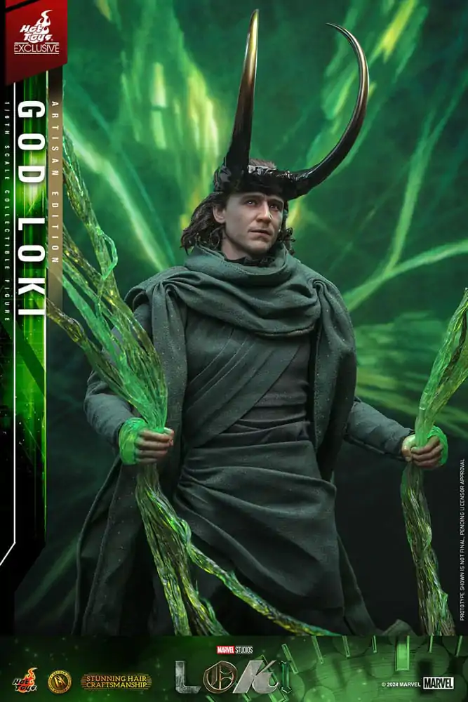 Loki DX Figurka akcji 1/6 God Loki Artisan Edition Hot Toys Exclusive 31 cm zdjęcie produktu