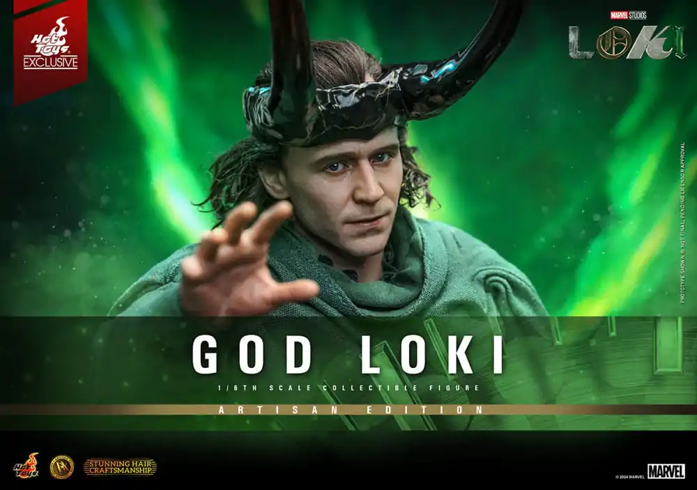 Loki DX Figurka akcji 1/6 God Loki Artisan Edition Hot Toys Exclusive 31 cm zdjęcie produktu